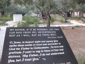 In the Garden of Gethsemane