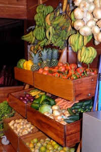 Produce in the kitchen